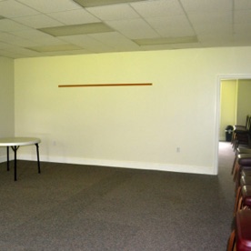 Two conference rooms for breakout groups
20'X20'